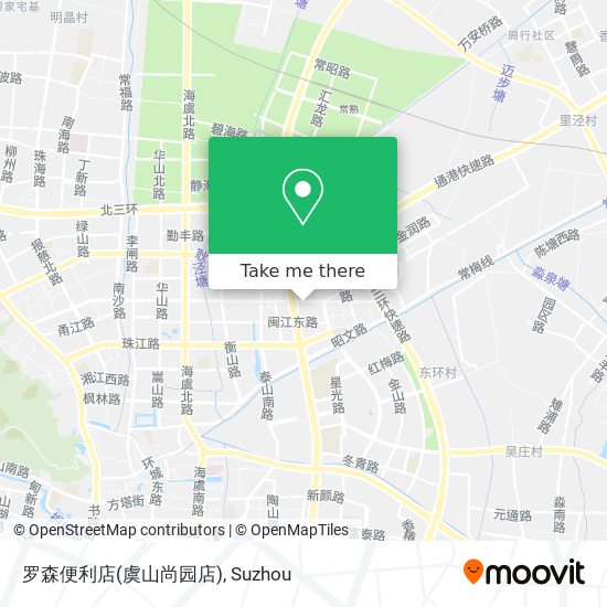 罗森便利店(虞山尚园店) map