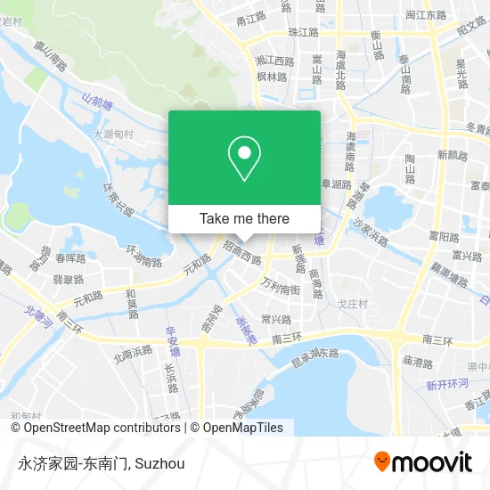 永济家园-东南门 map