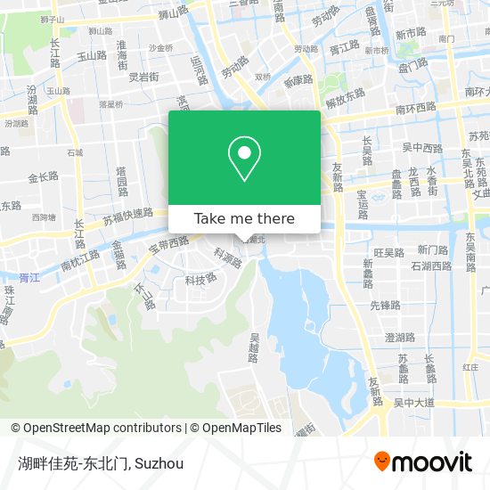 湖畔佳苑-东北门 map