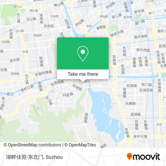 湖畔佳苑-东北门 map
