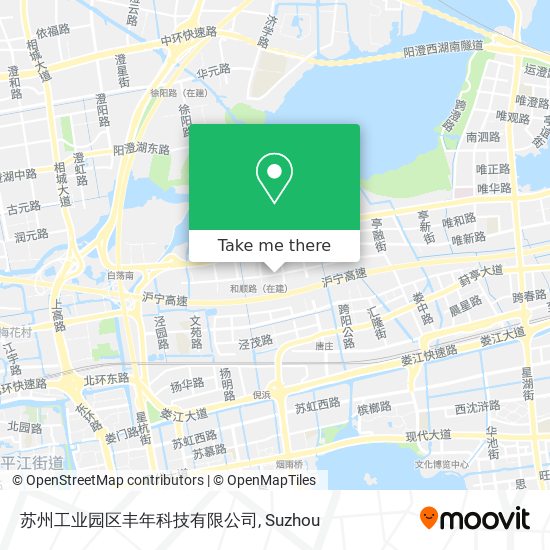 苏州工业园区丰年科技有限公司 map