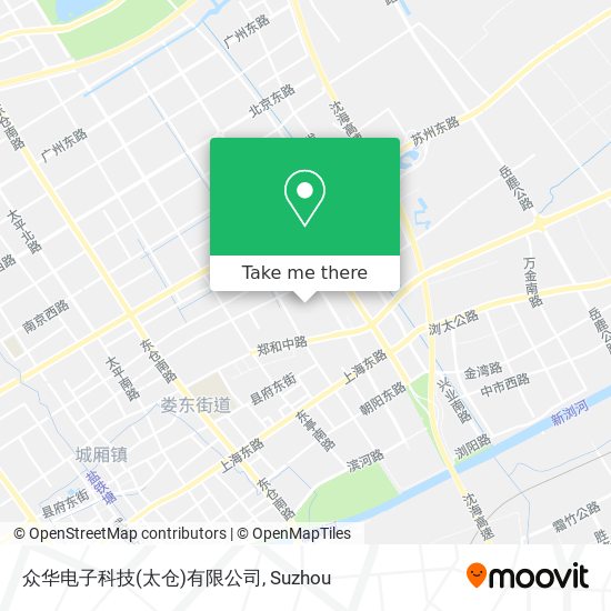 众华电子科技(太仓)有限公司 map
