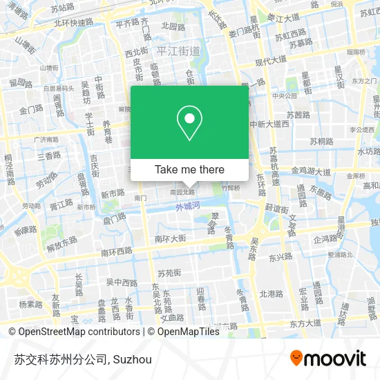 苏交科苏州分公司 map