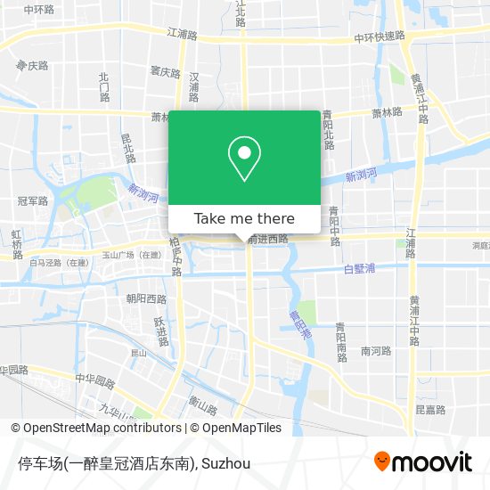 停车场(一醉皇冠酒店东南) map