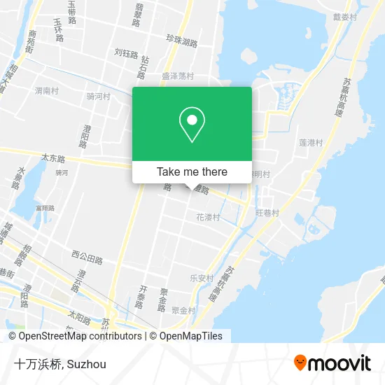 十万浜桥 map