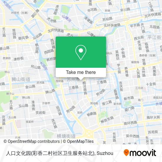 人口文化园(彩香二村社区卫生服务站北) map