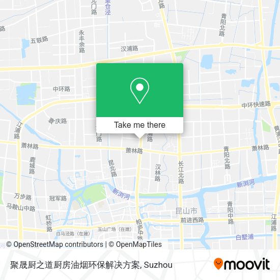 聚晟厨之道厨房油烟环保解决方案 map