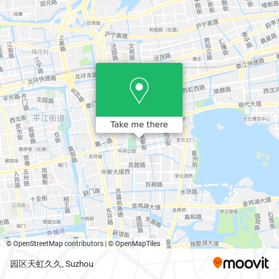 园区天虹久久 map