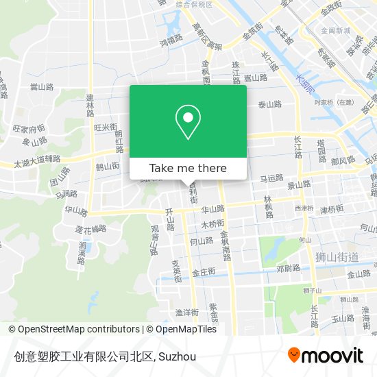 创意塑胶工业有限公司北区 map