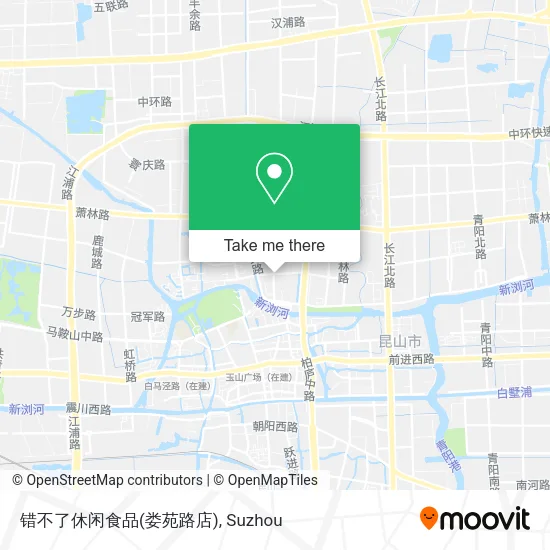 错不了休闲食品(娄苑路店) map