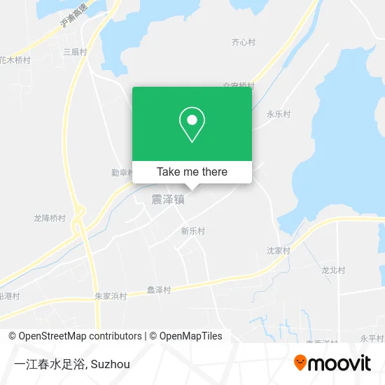 一江春水足浴 map
