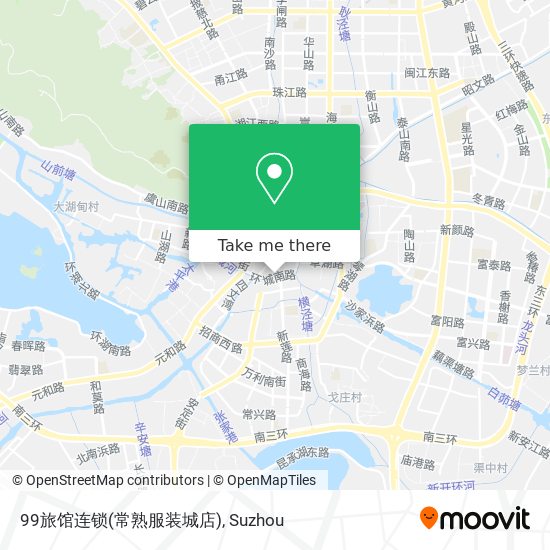 99旅馆连锁(常熟服装城店) map