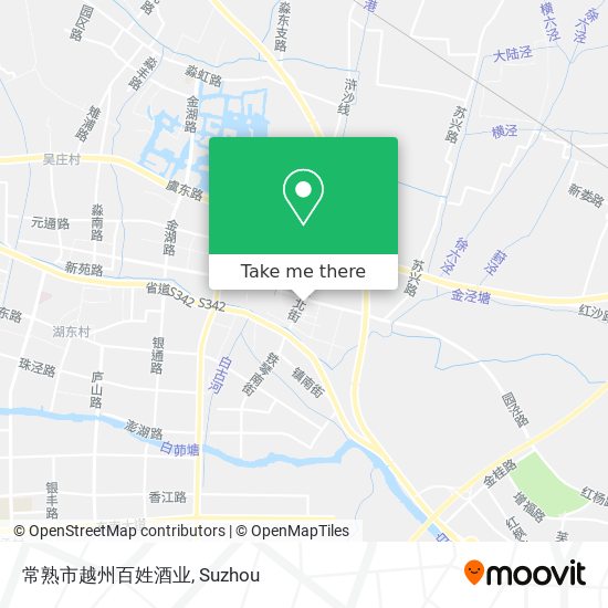 常熟市越州百姓酒业 map
