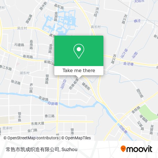 常熟市凯成织造有限公司 map