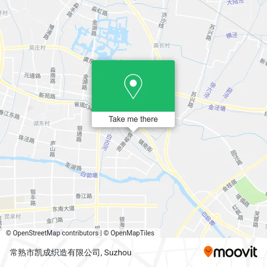 常熟市凯成织造有限公司 map