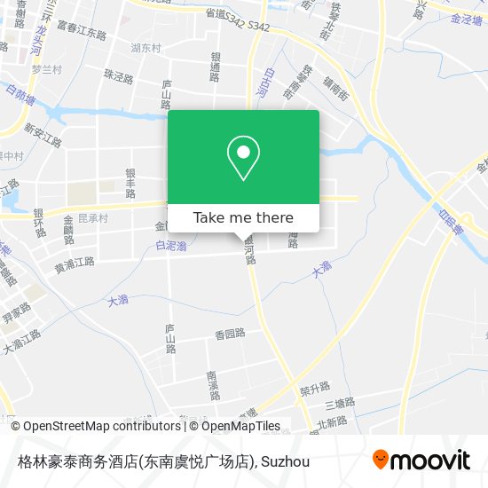 格林豪泰商务酒店(东南虞悦广场店) map