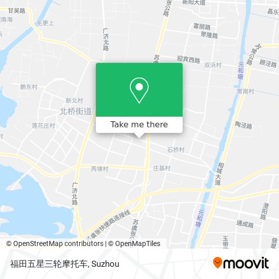 福田五星三轮摩托车 map