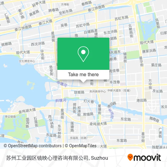 苏州工业园区镜映心理咨询有限公司 map