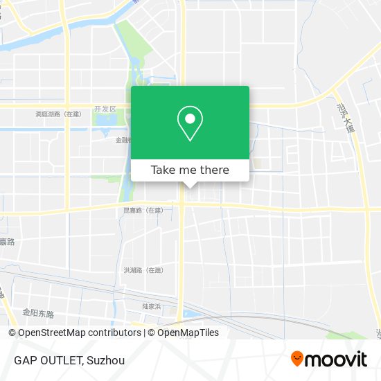 GAP OUTLET map