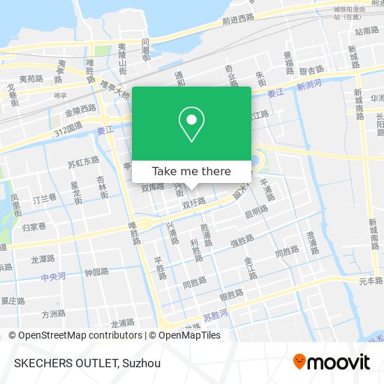 SKECHERS OUTLET map