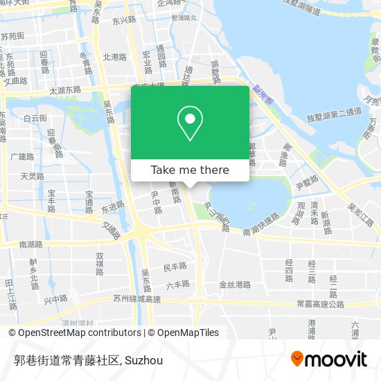 郭巷街道常青藤社区 map