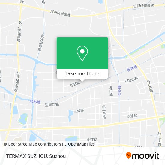 TERMAX SUZHOU map