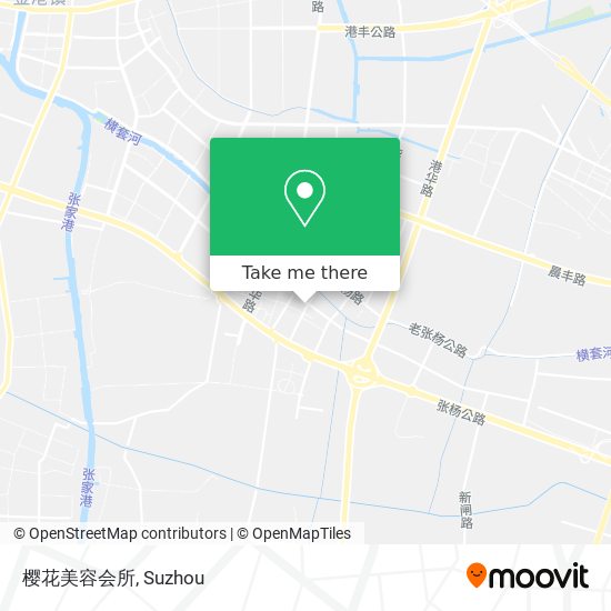 樱花美容会所 map