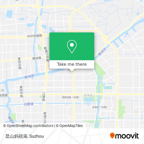 昆山妈祖庙 map