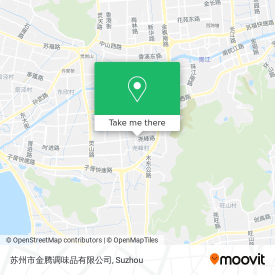 苏州市金腾调味品有限公司 map