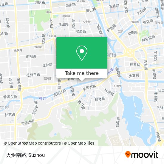 火炬南路 map