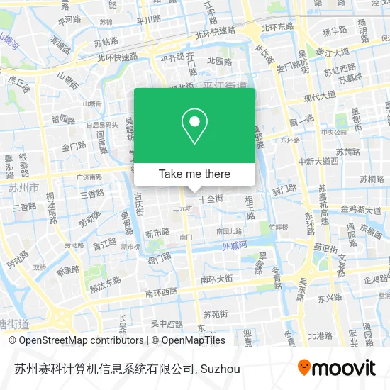 苏州赛科计算机信息系统有限公司 map