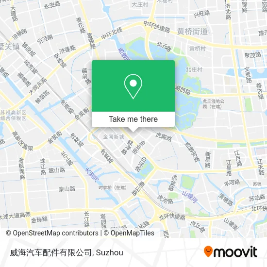 威海汽车配件有限公司 map