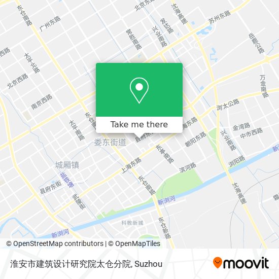 淮安市建筑设计研究院太仓分院 map