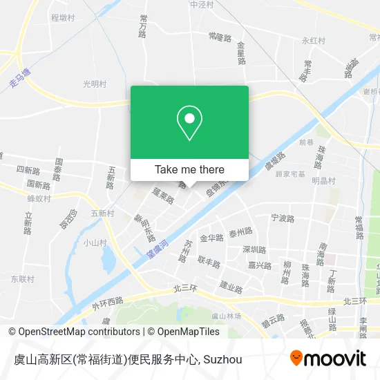 虞山高新区(常福街道)便民服务中心 map