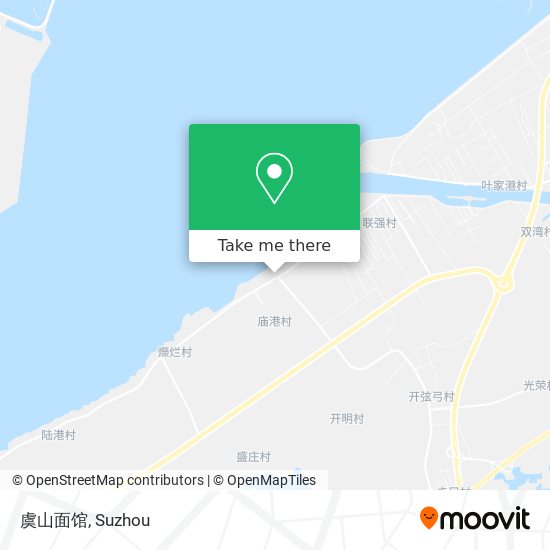 虞山面馆 map
