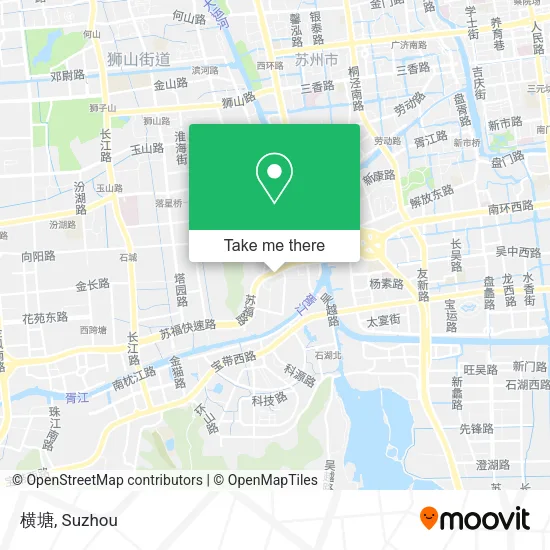 横塘 map