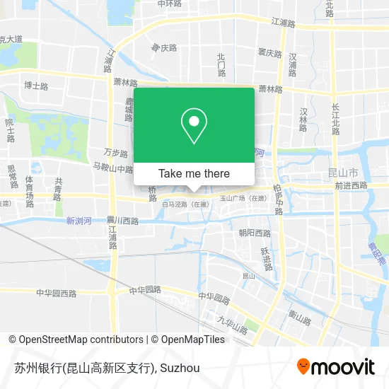 苏州银行(昆山高新区支行) map