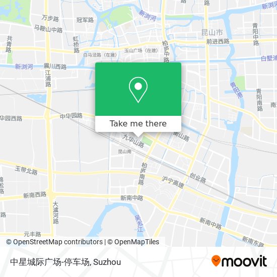 中星城际广场-停车场 map