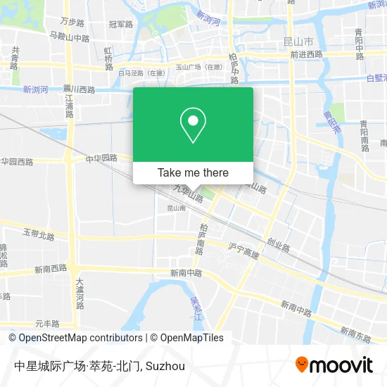 中星城际广场·萃苑-北门 map