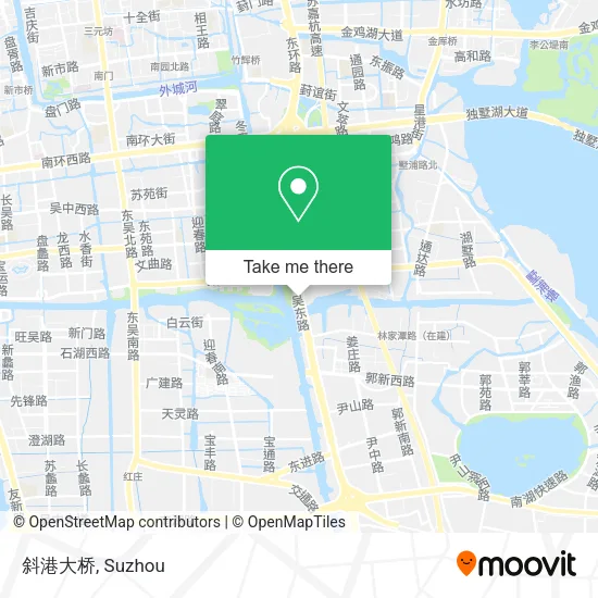 斜港大桥 map