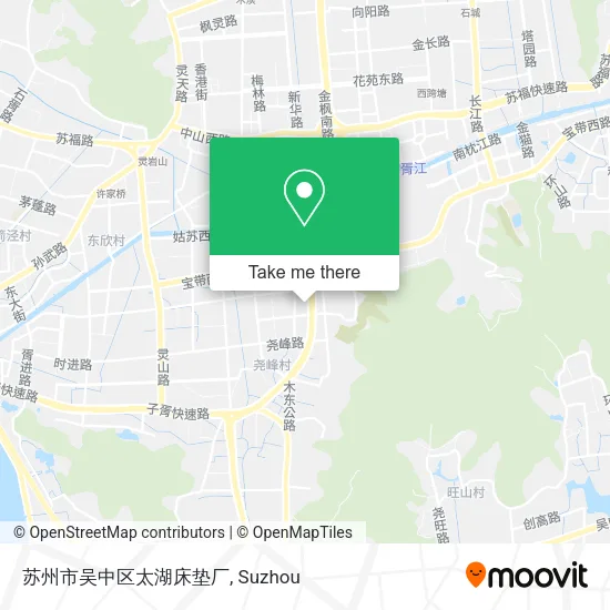 苏州市吴中区太湖床垫厂 map