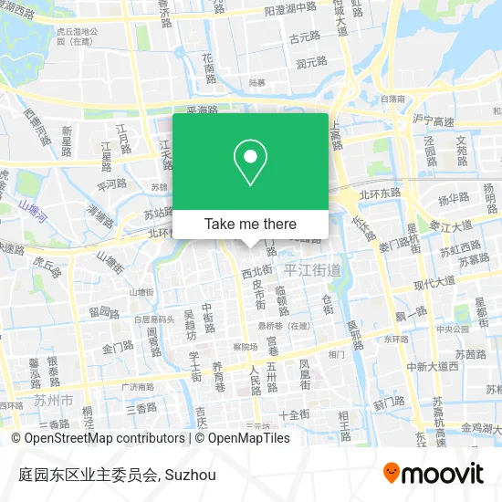 庭园东区业主委员会 map