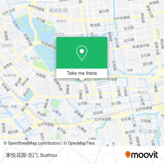 家悦花园-北门 map