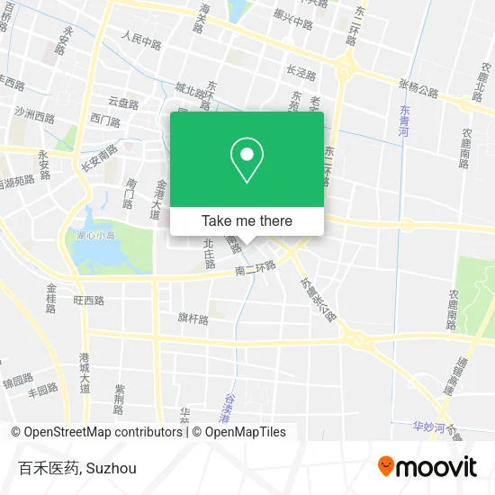 百禾医药 map