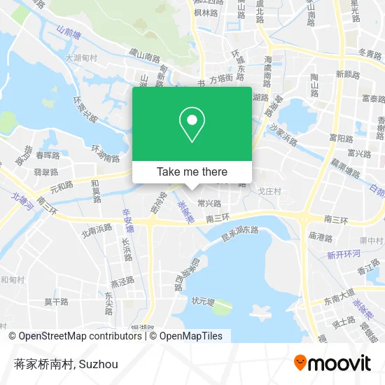 蒋家桥南村 map