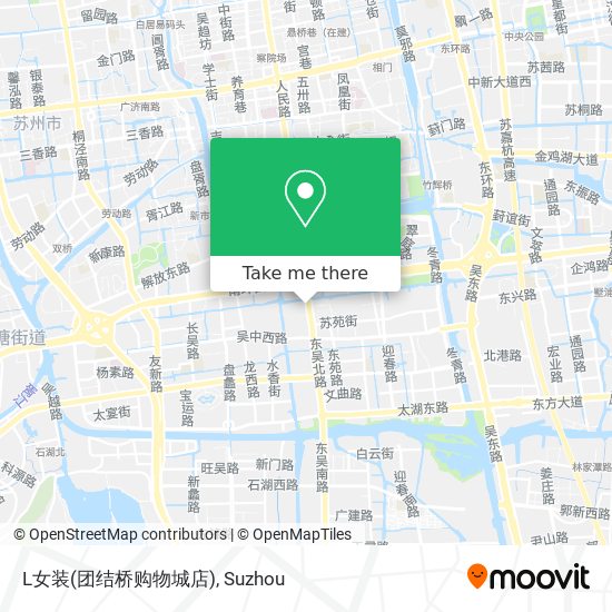 L女装(团结桥购物城店) map