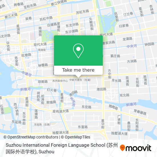 Suzhou International Foreign Language School (苏州国际外语学校) map
