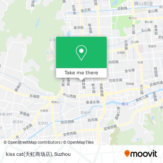 kiss cat(天虹商场店) map