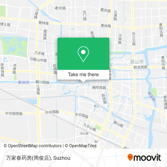 万家春药房(周俊店) map