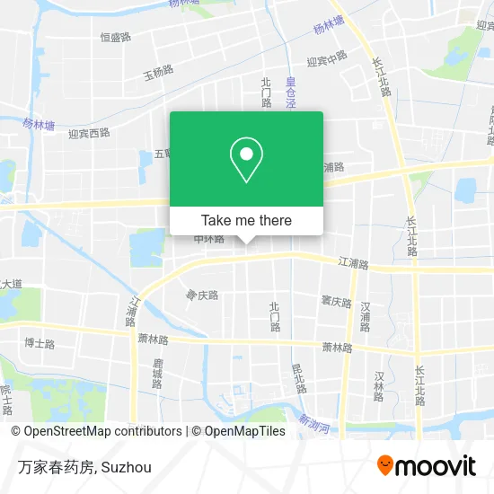 万家春药房 map